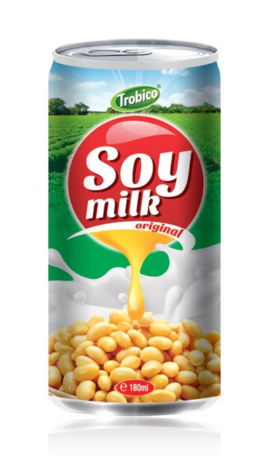 533 Trobico soy milk original alu can 180ml